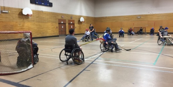 adaptive hockey
